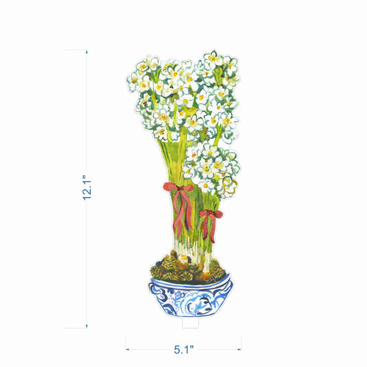 Paperwhites | 0.25in. Acrylic Floral