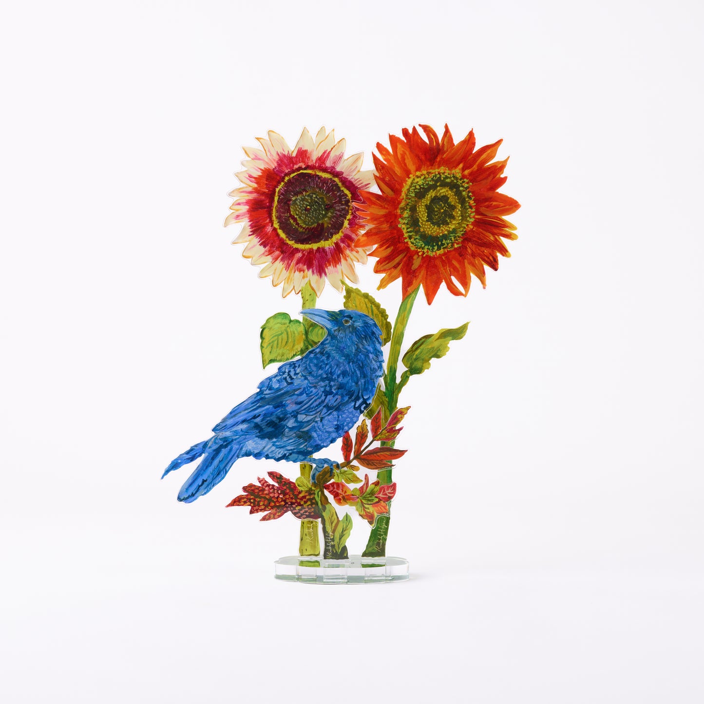 Crow and Sumac | 0.25in. Acrylic Floral