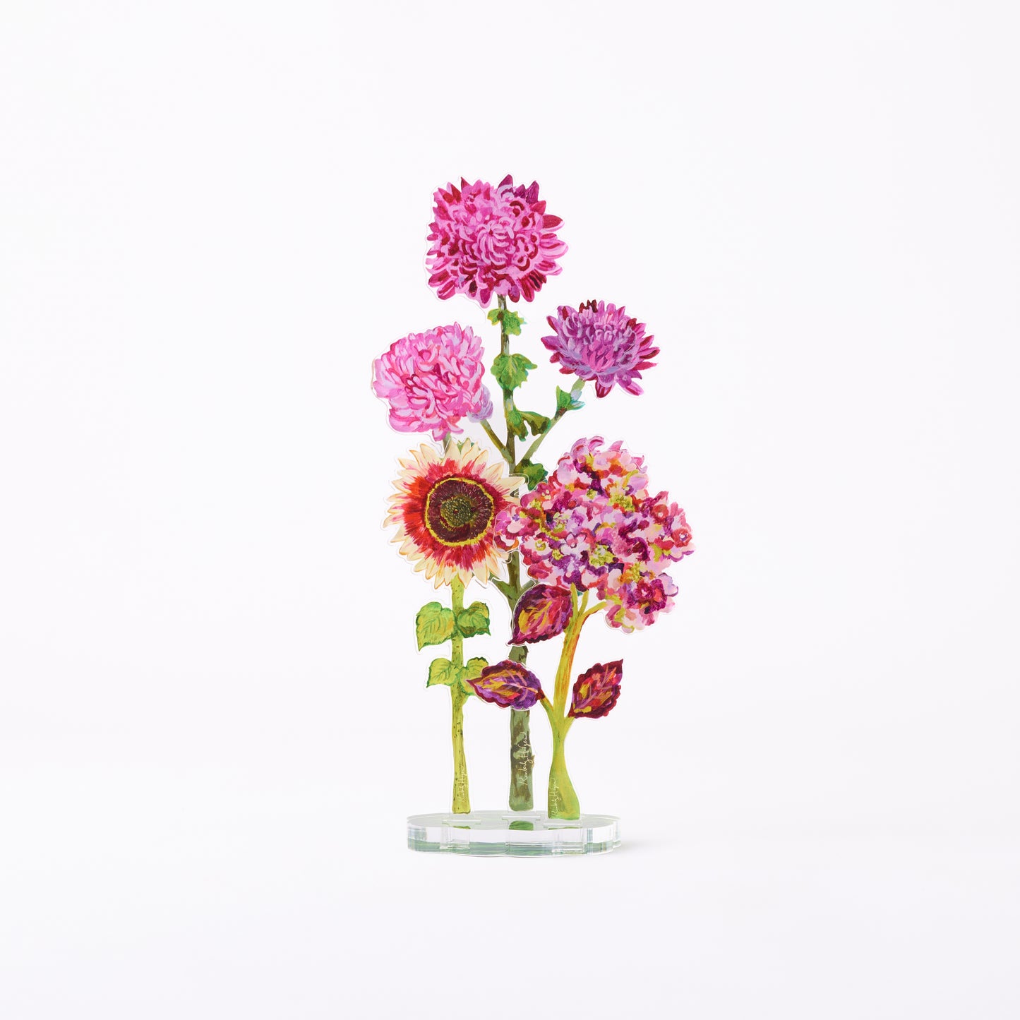 Mauve Mum | 0.25in. Acrylic Floral