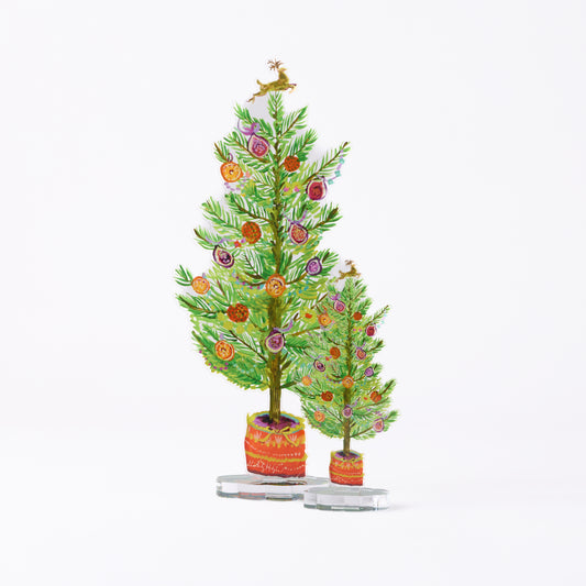 Fig and Orange Tree | 0.25in. Acrylic Floral