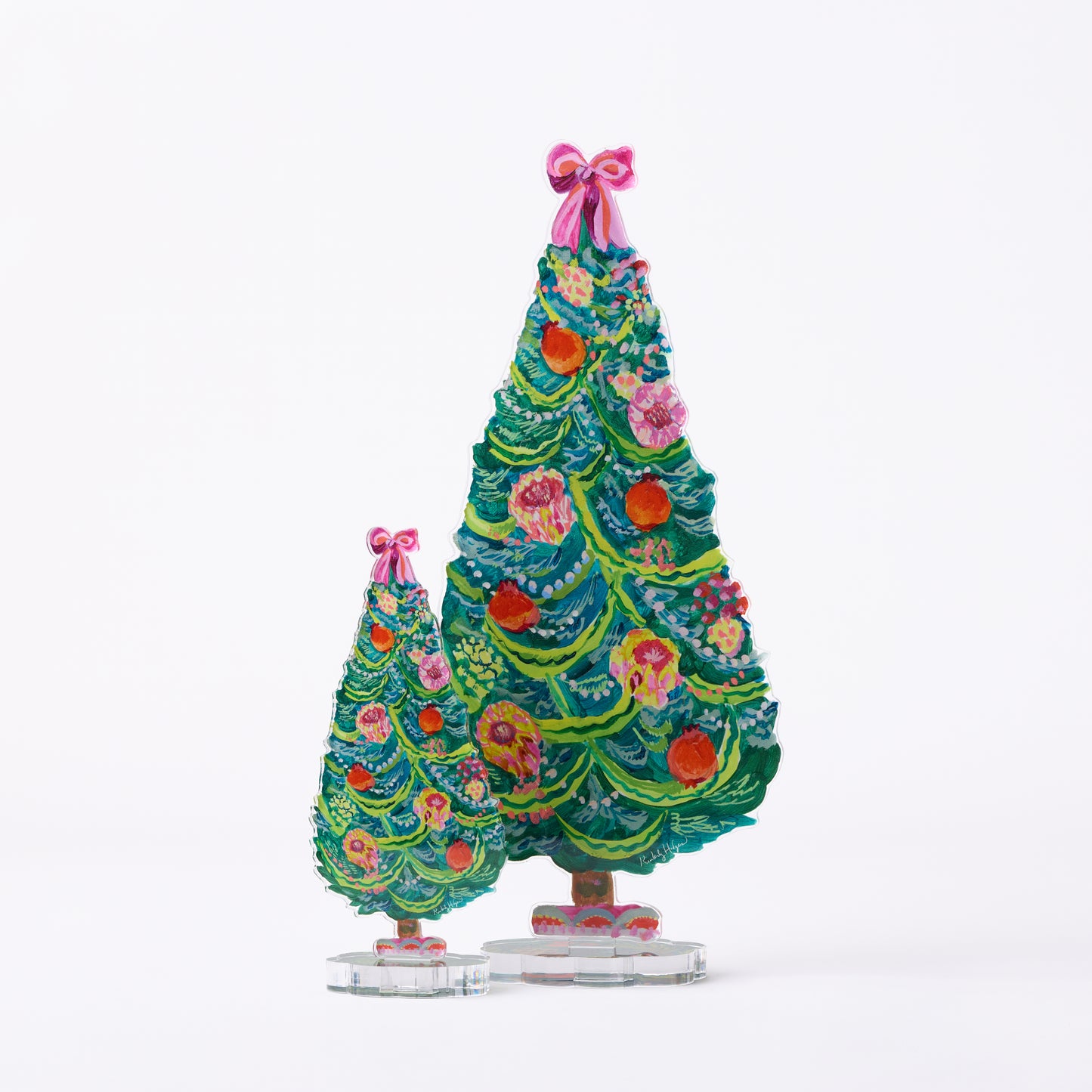 Protea and Pomegranate Tree | 0.25in. Acrylic Floral