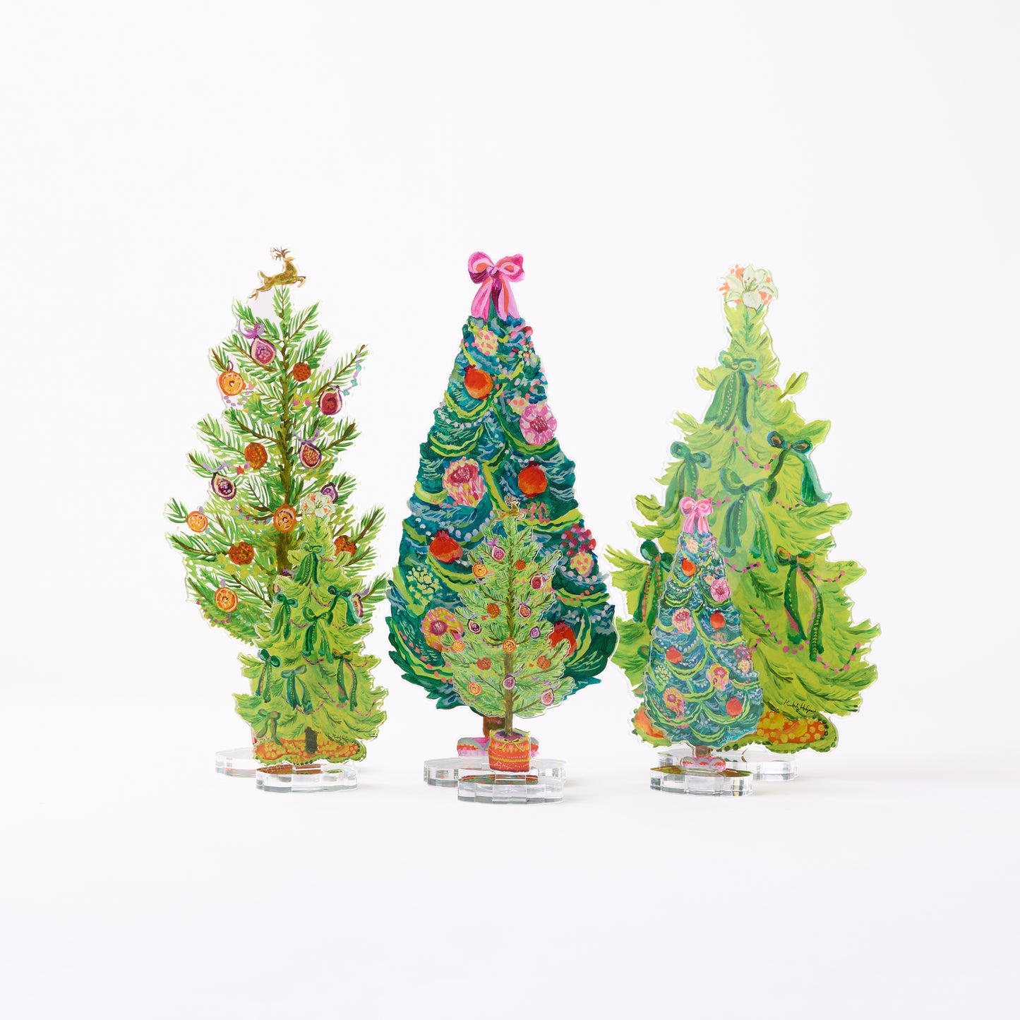 Fig and Orange Tree | 0.25in. Acrylic Floral