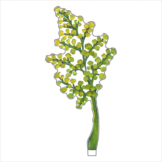 Maidenhair Fern LG KHA-037 | 0.25in. Acrylic | Single