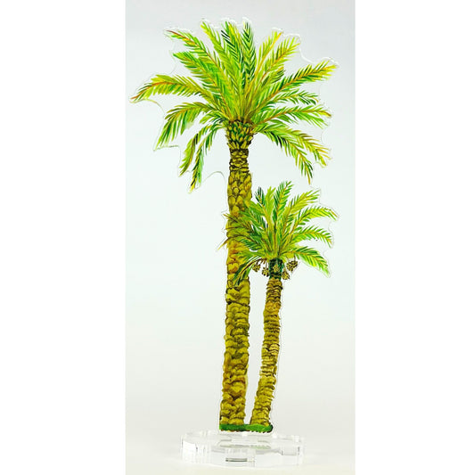 KHA-233 Nativity Palm Trees SM + Stand | 0.25 Acrylic