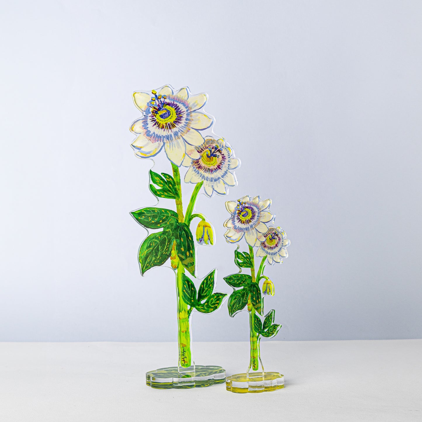 Passion Flowers | 0.25in. Acrylic Floral