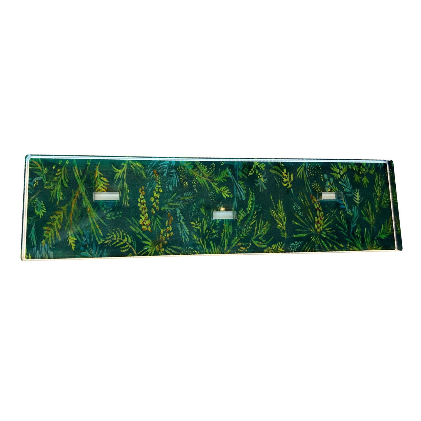 Pine Needle Pattern Staggered XL Base KHA-S010 | 0.50in. Acrylic