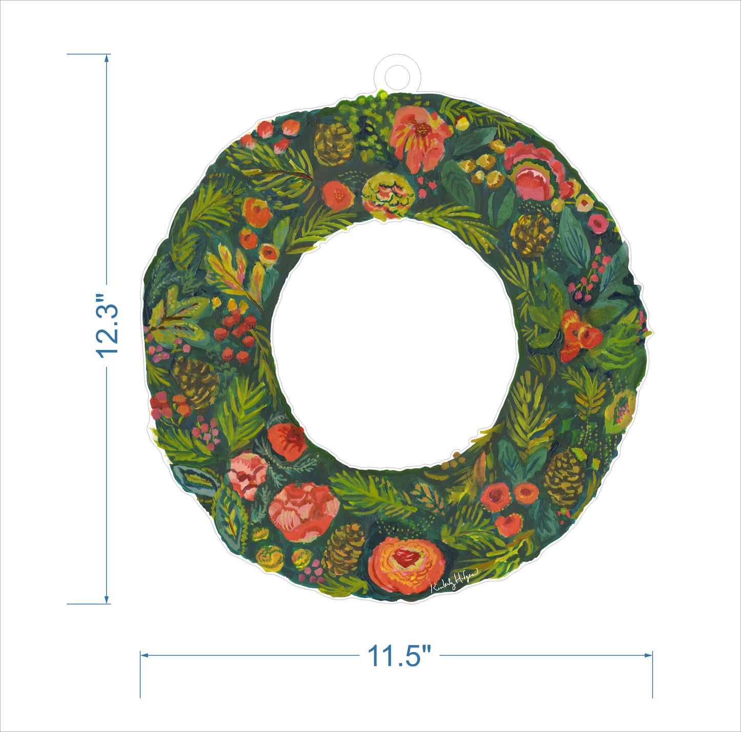 Pinecone Wreath SM