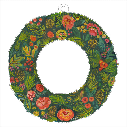 Pinecone Wreath XL | 0.25in. Acrylic
