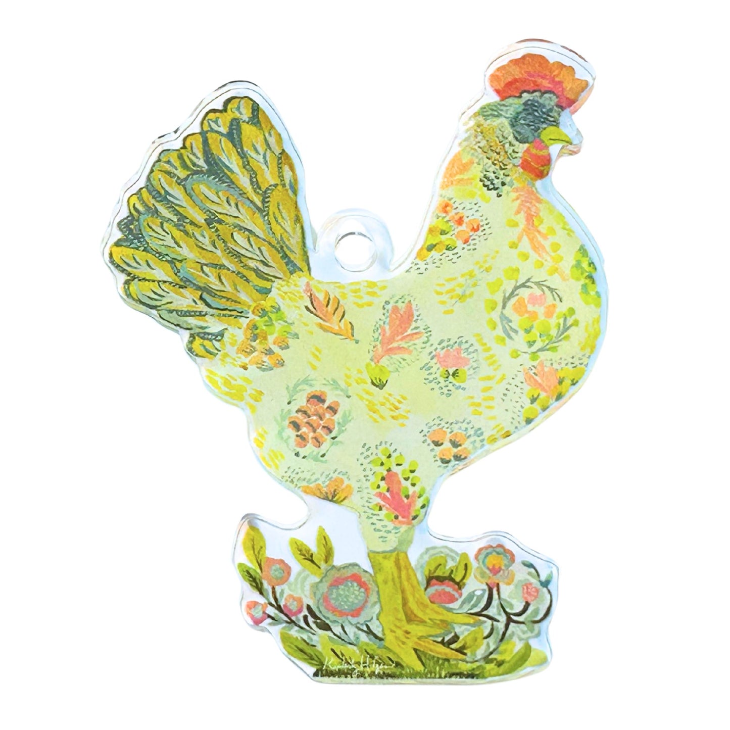 Prairie Chicken Ornament KHA-173 | 0.25in. Acrylic