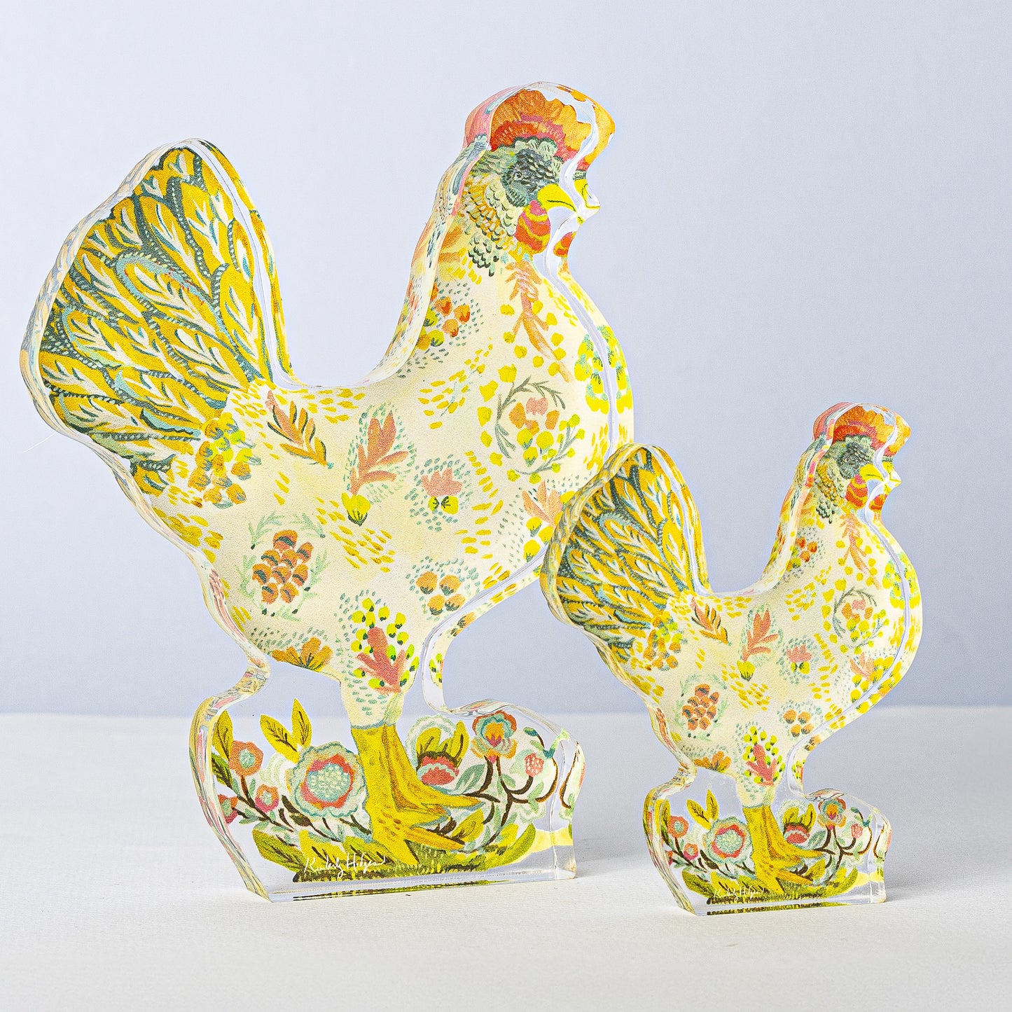 Prairie Chicken | 0.75in. Acrylic Large