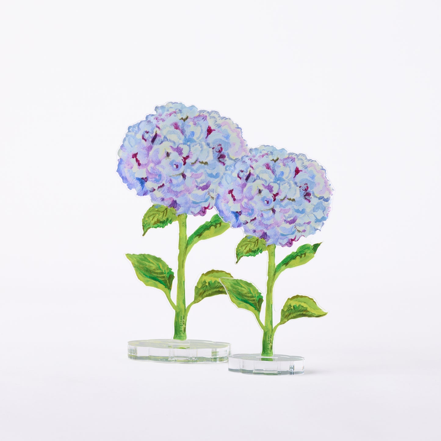 Smoky Purple Hydrangea | 0.25in. Acrylic Floral