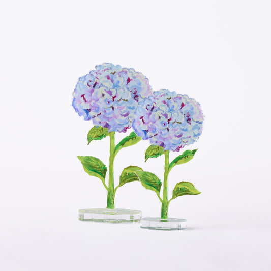 Smoky Purple Hydrangea | 0.25in. Acrylic Floral