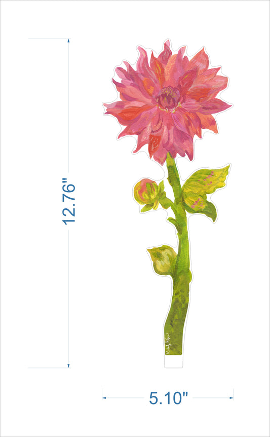 Sonic Bloom Dahlia | 0.25in. Acrylic Floral