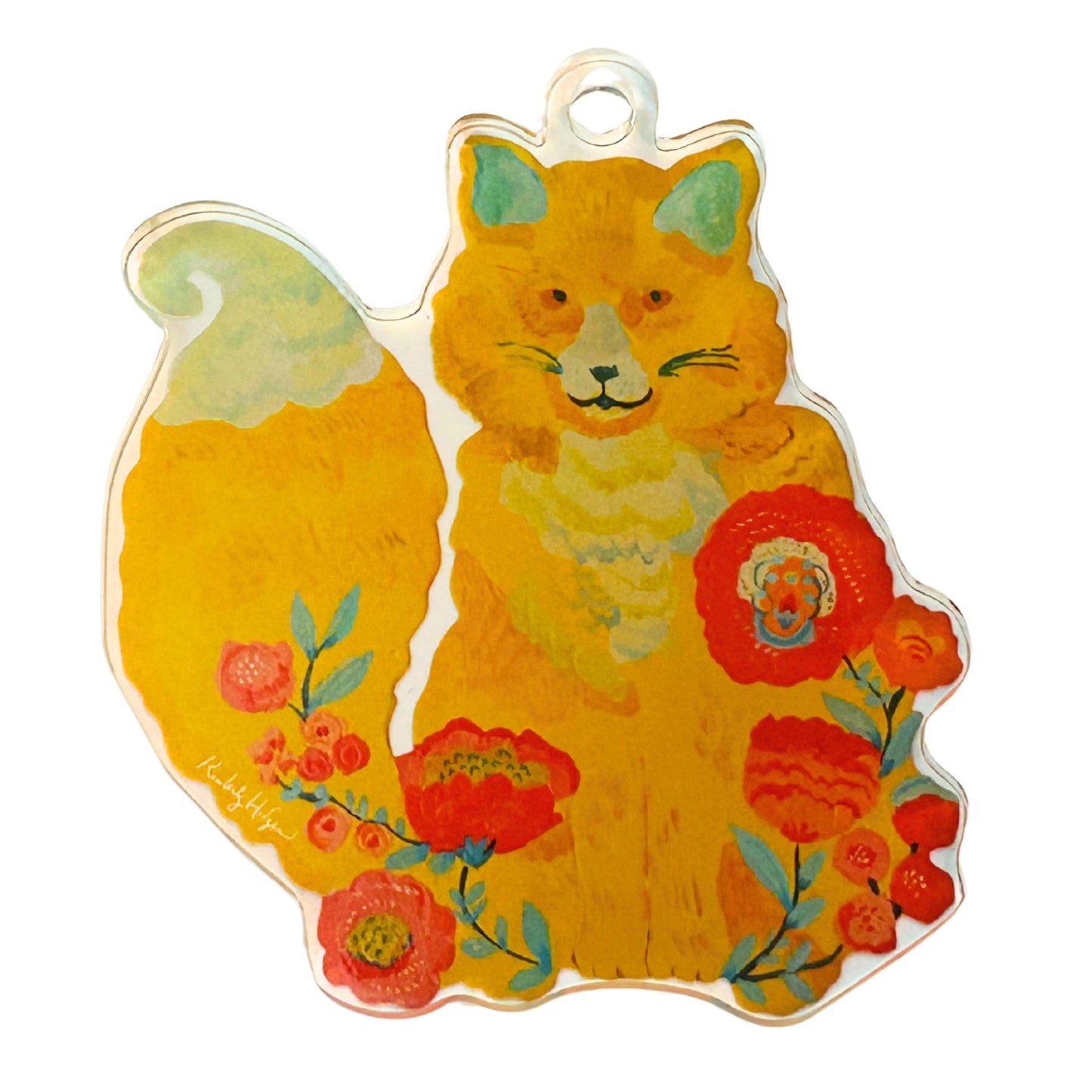 Spring Fox Ornament KHA-182 | 0.25in. Acrylic