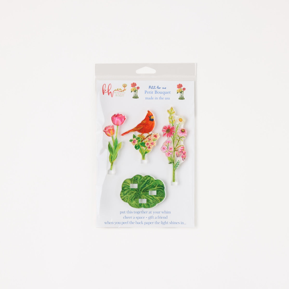 KHA-732 Petite Bouquet Collection 3 | 0.25Acrylic Collection | Set of 6
