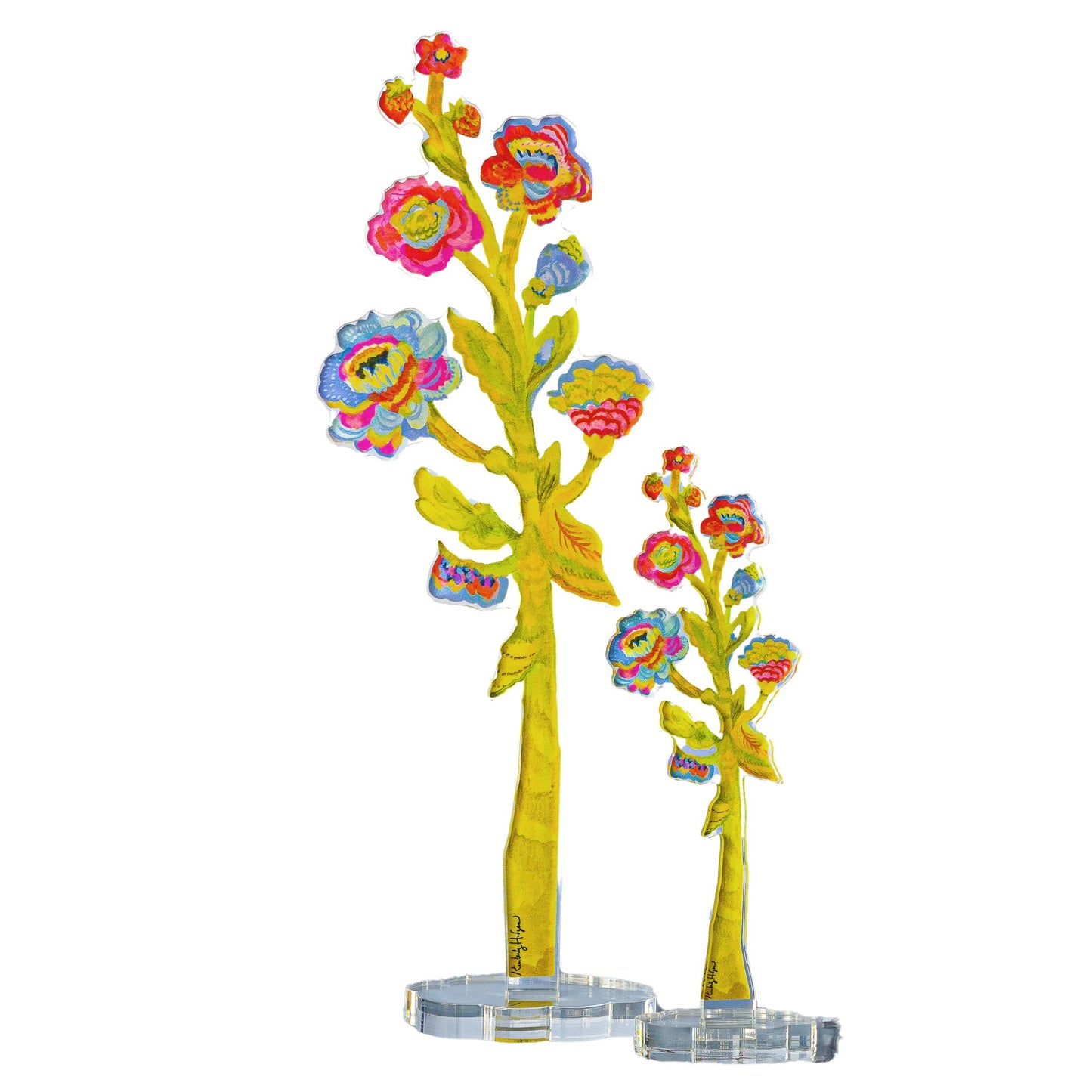 Strawberry Stalk | 1/4"in. Acrylic Floral