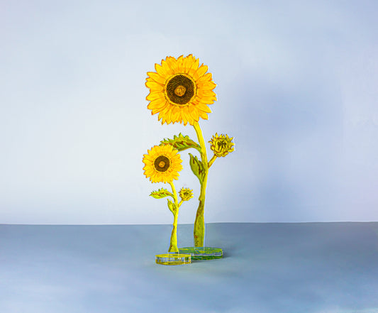 Sunflower | 0.25in. Acrylic Floral