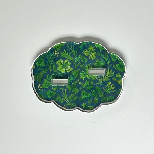 Clover and Moss Double Stand KHA-S014 | 0.50in. Acrylic