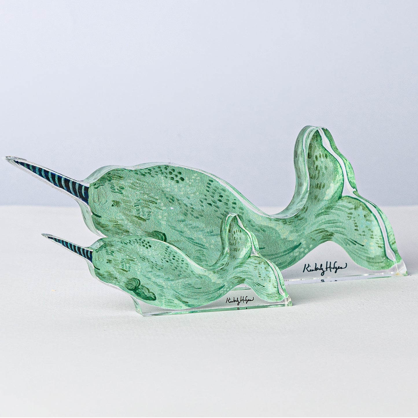 Narwhal | 0.75in. Acrylic Large