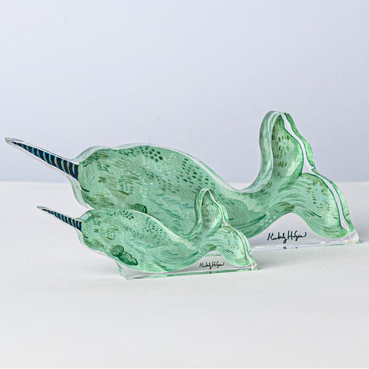 Narwhal | 0.75in. Acrylic Large