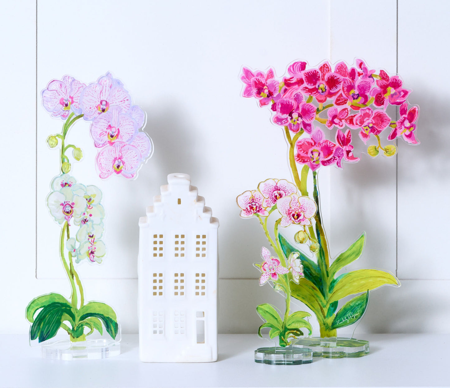 Moon Orchid | 0.25in. Acrylic Floral
